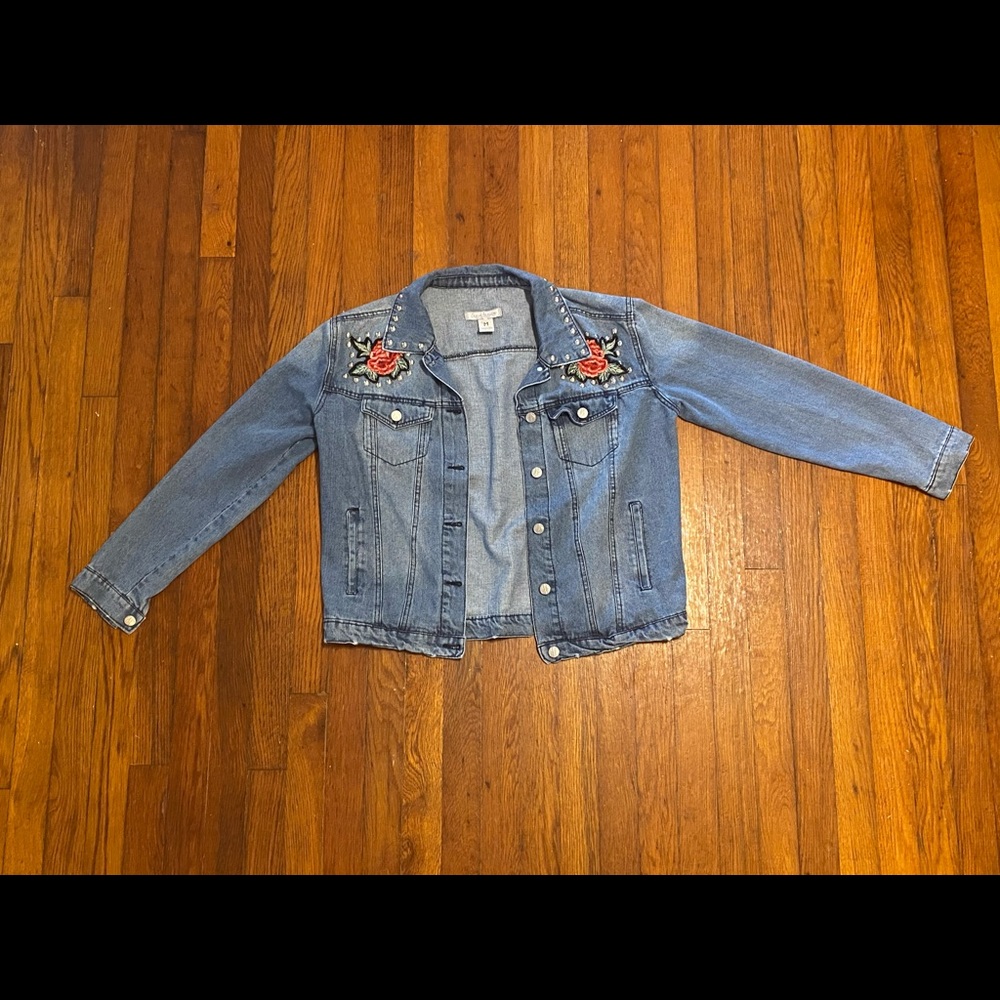Embroidered Jean Jacket